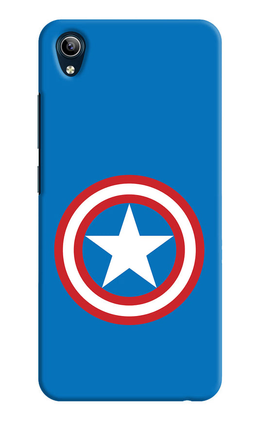 Captain America Logo Vivo Y91i/Y1s Hard Case Back Cover by Casekaro