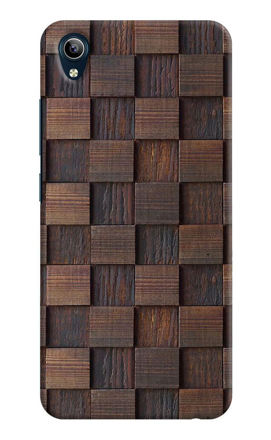 Wooden Cube Design Vivo Y91i/Y1s Hard Case Back Cover by Casekaro