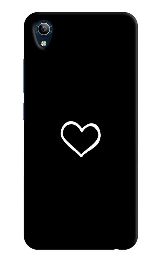 Heart Vivo Y91i/Y1s Hard Case Back Cover by Casekaro