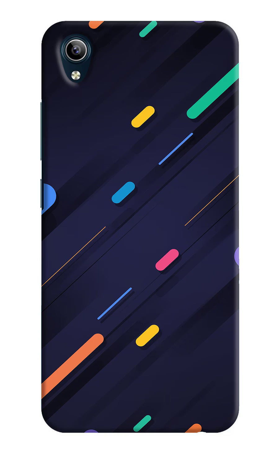 Abstract Design Vivo Y91i/Y1s Back Cover, Hard case
