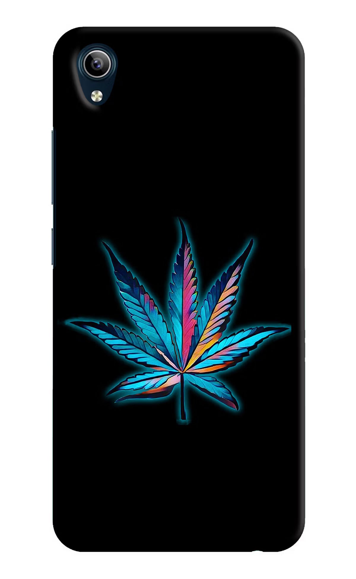 Weed Vivo Y91i/Y1s Hard Case Back Cover by Casekaro