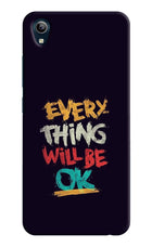 Everything Will Be Ok Vivo Y91i/Y1s Hard Case Back Cover by Casekaro