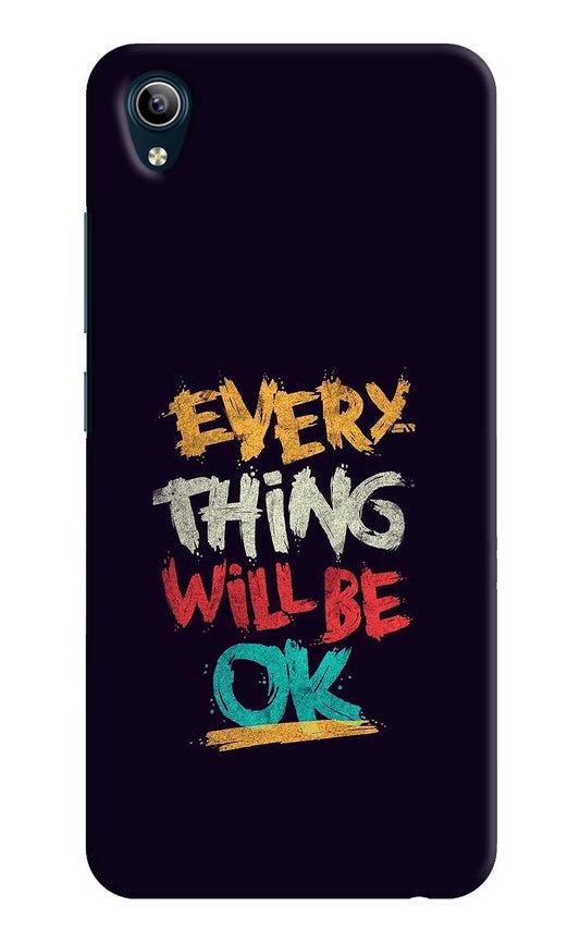 Everything Will Be Ok Vivo Y91i/Y1s Hard Case Back Cover by Casekaro