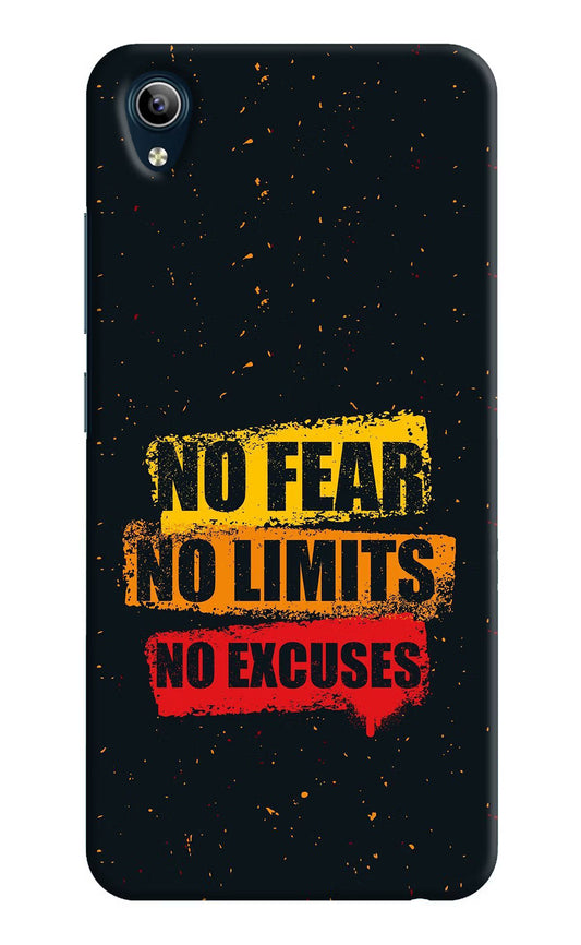 No Fear No Limits No Excuse Vivo Y91i/Y1s Hard Case Back Cover by Casekaro