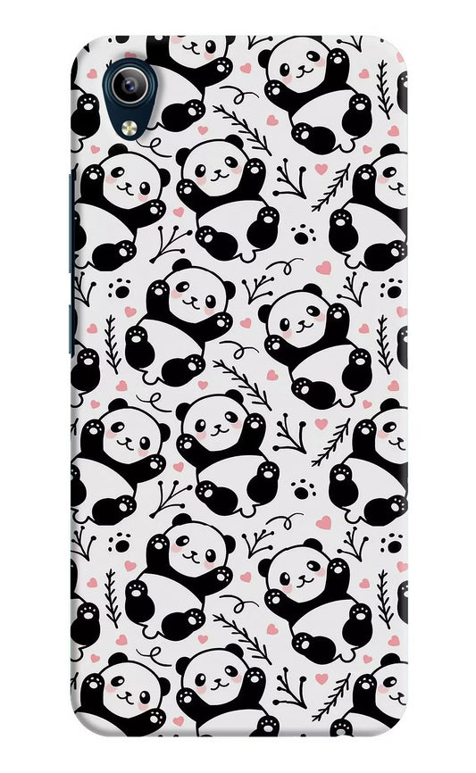 Cute Panda Vivo Y91i/Y1s Hard Case Back Cover by Casekaro