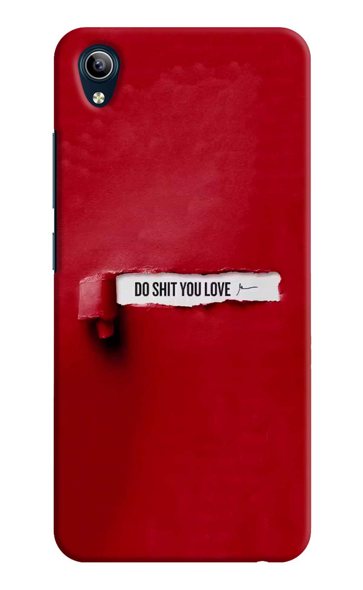 Do Shit You Love Vivo Y91i/Y1s Hard Case Back Cover by Casekaro