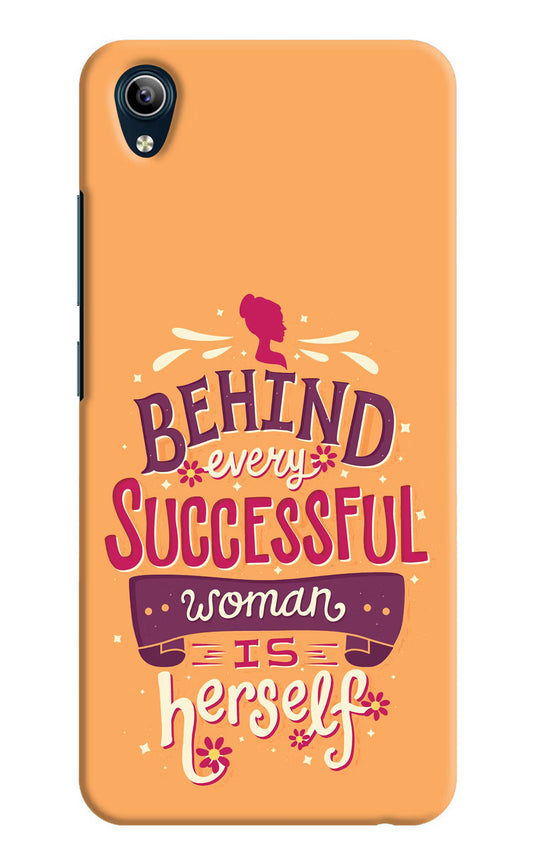 Behind Every Successful Woman There Is Herself Vivo Y91i/Y1s Hard Case Back Cover by Casekaro