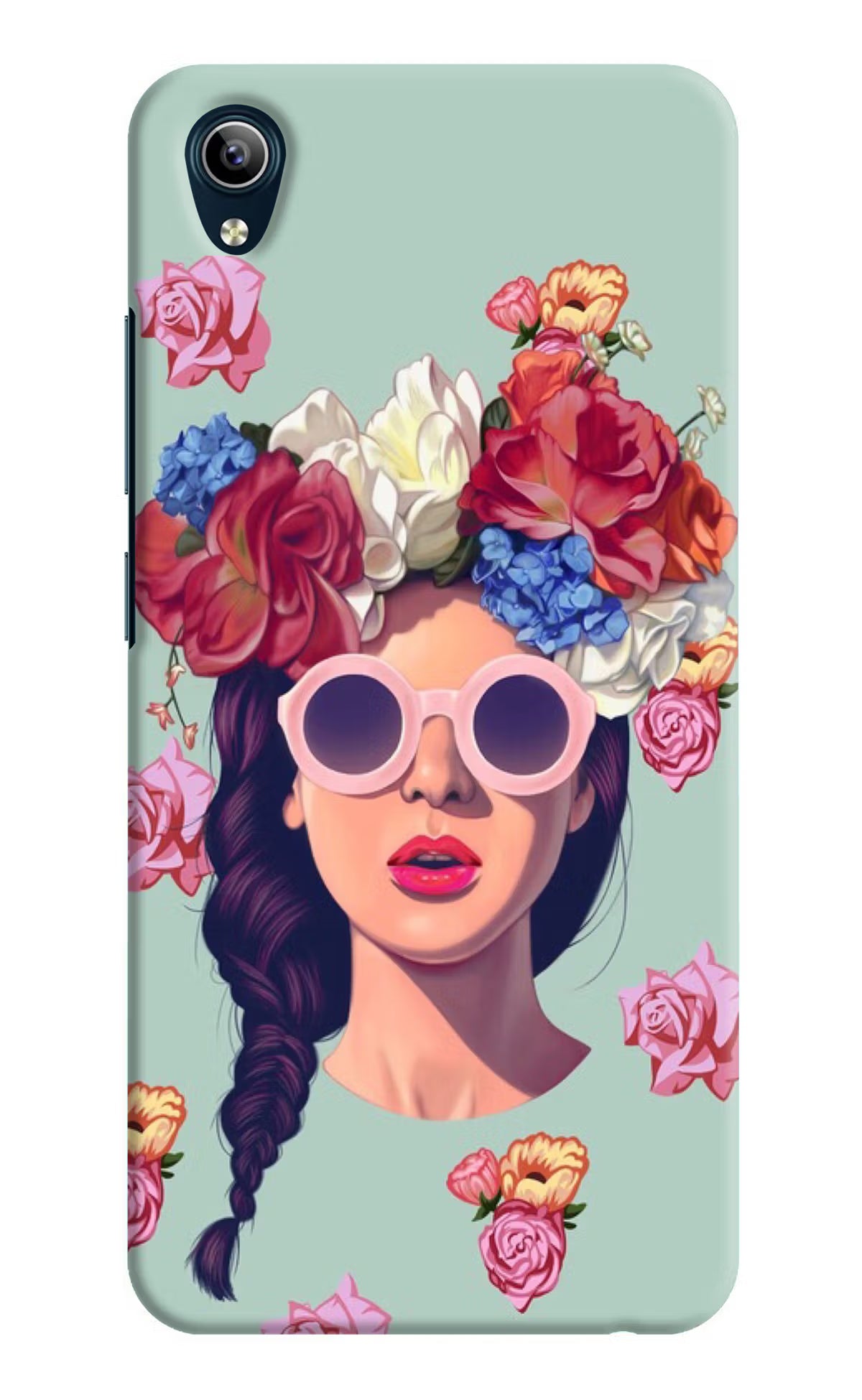 Pretty Girl Vivo Y91i/Y1s Hard Case Back Cover by Casekaro