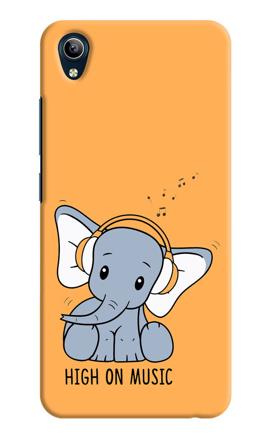 High On Music Vivo Y91i/Y1s Hard Case Back Cover by Casekaro