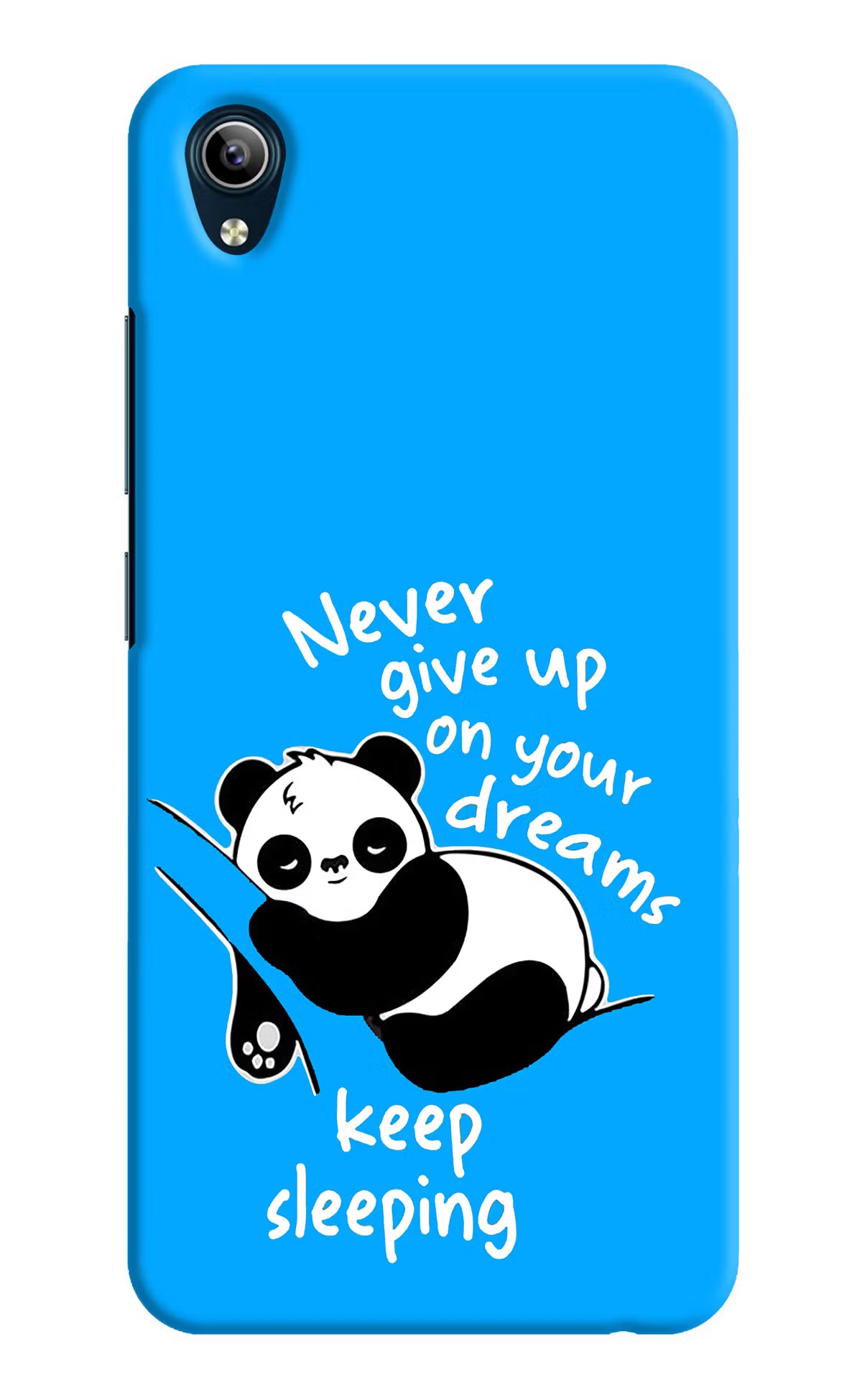 Keep Sleeping Vivo Y91i/Y1s Hard Case Back Cover by Casekaro