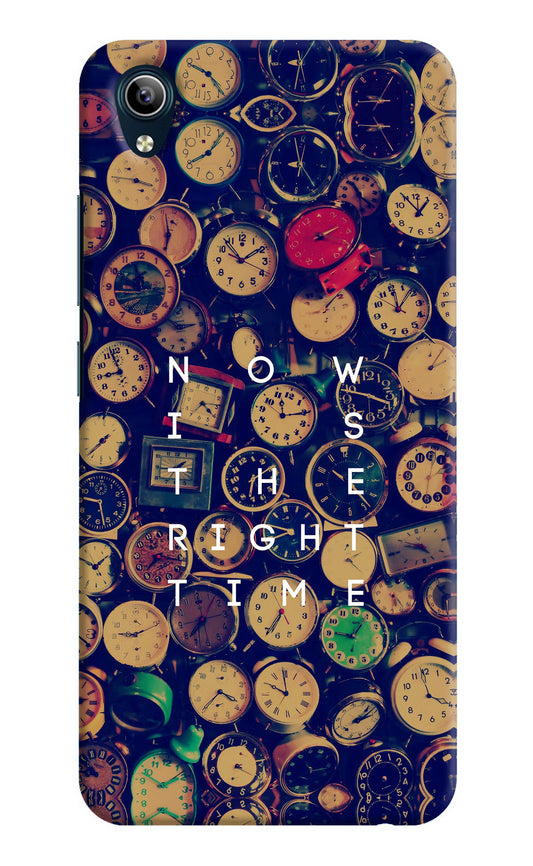 Now is the Right Time Quote Vivo Y91i/Y1s Hard Case Back Cover by Casekaro