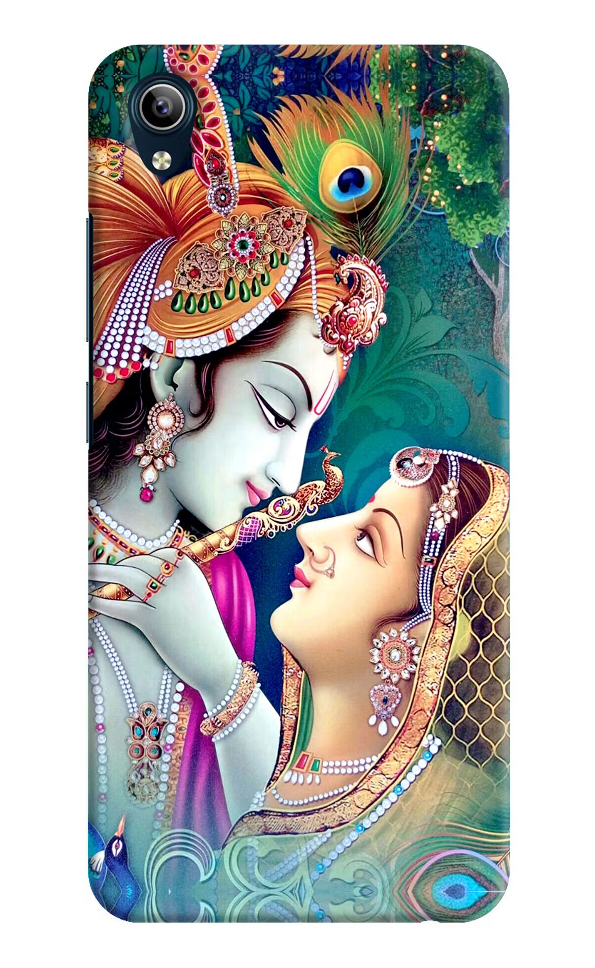 Lord Radha Krishna Vivo Y91i/Y1s Hard Case Back Cover by Casekaro