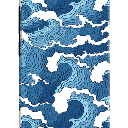 Blue Waves Vivo Y91i/Y1s Hard Case Back Cover by Casekaro