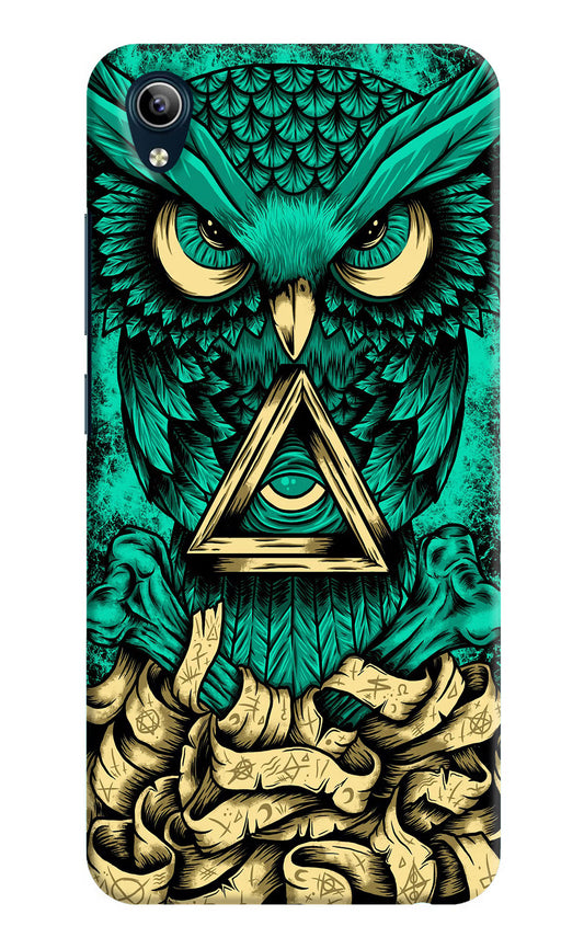 Green Owl Vivo Y91i/Y1s Hard Case Back Cover by Casekaro