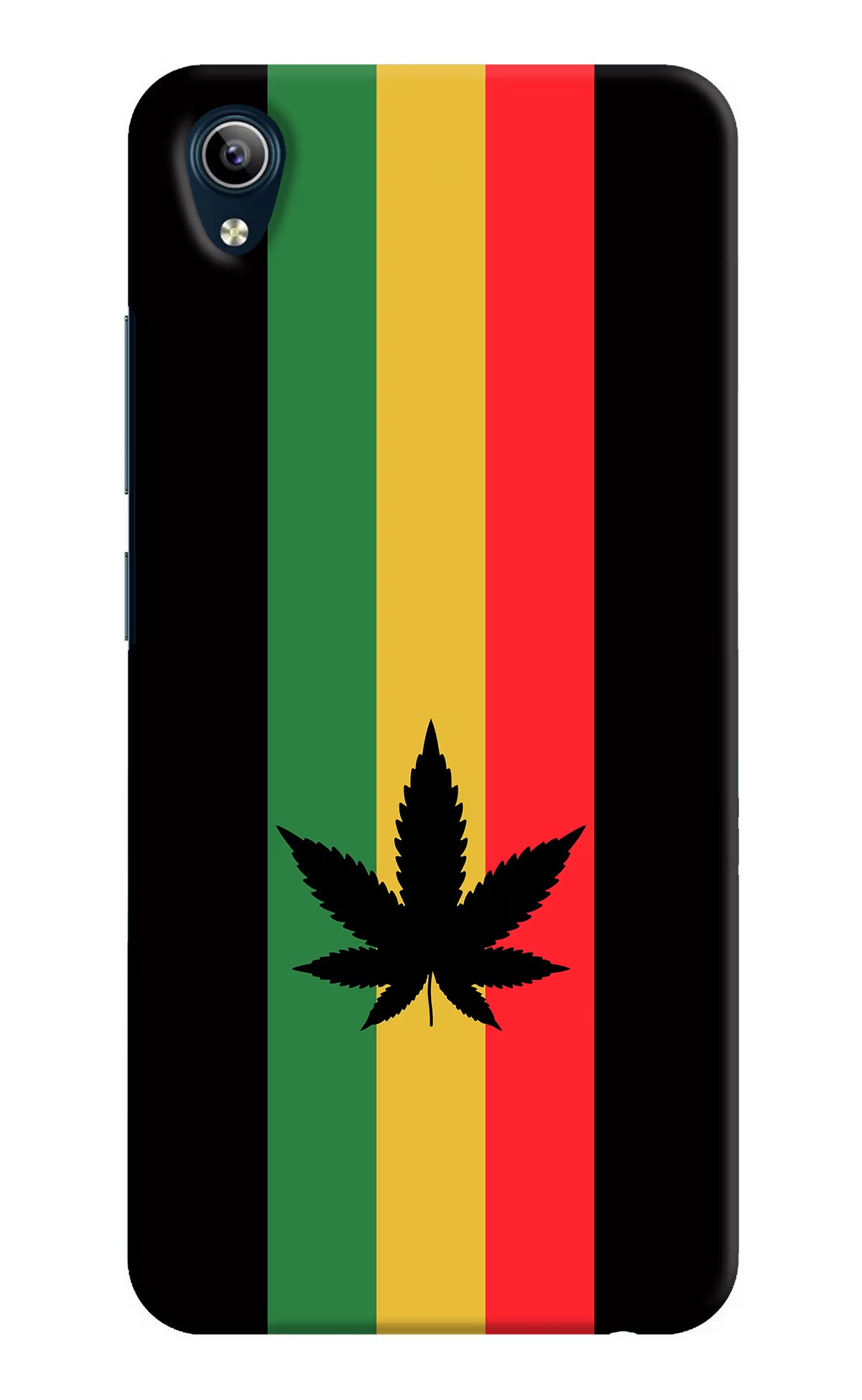 Weed Flag Vivo Y91i/Y1s Hard Case Back Cover by Casekaro