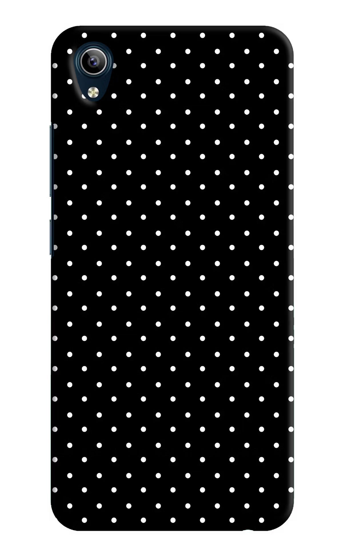 White Dots Vivo Y91i/Y1s Hard Case Back Cover by Casekaro