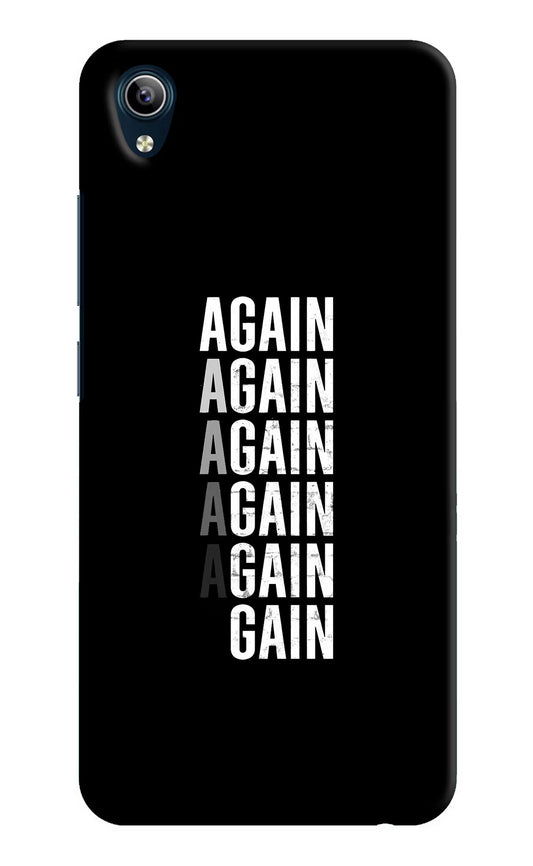 Again Again Gain Vivo Y91i/Y1s Hard Case Back Cover by Casekaro