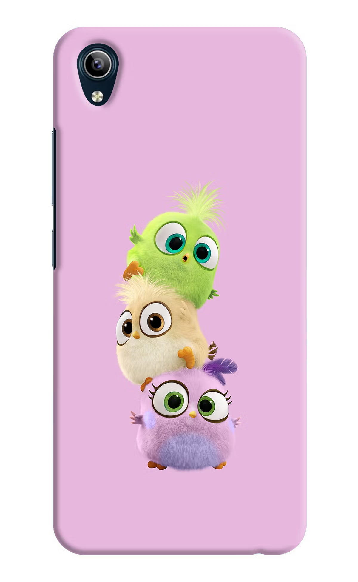 Cute Little Birds Vivo Y91i/Y1s Hard Case Back Cover by Casekaro