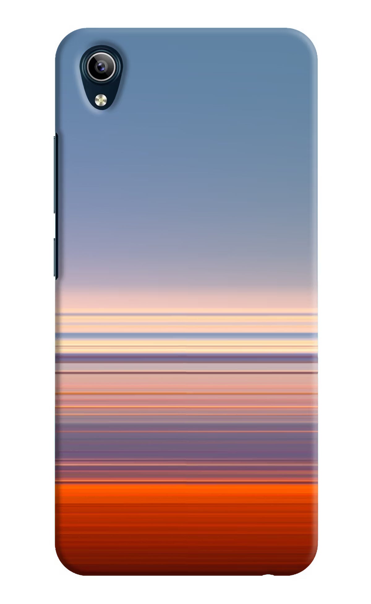 Morning Colors Vivo Y91i/Y1s Hard Case Back Cover by Casekaro