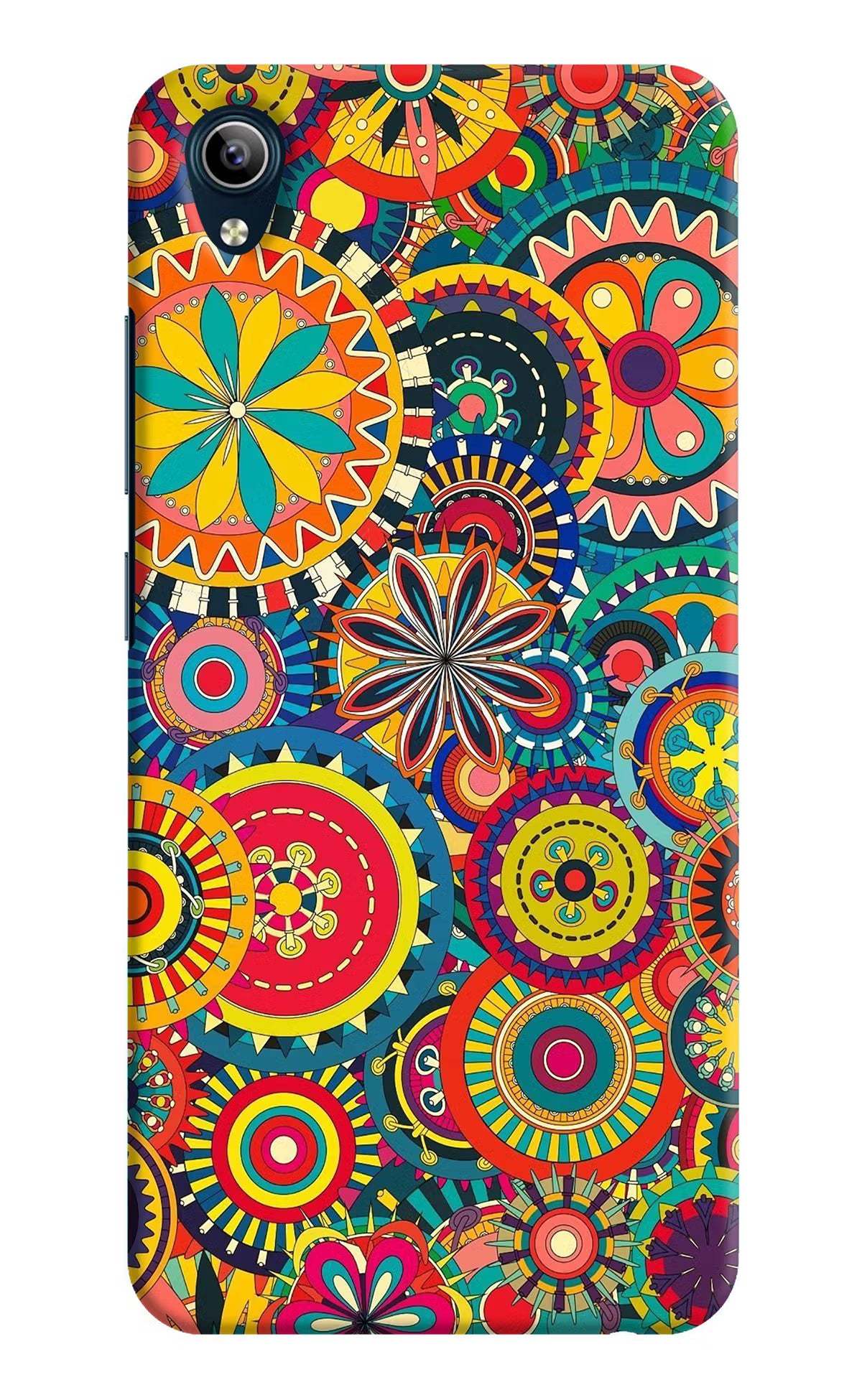 Gol Gol Art Vivo Y91i/Y1s Hard Case Back Cover by Casekaro