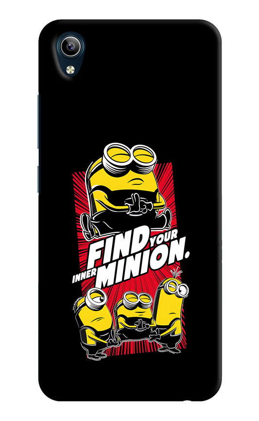 Find your inner Minion Vivo Y91i/Y1s Hard Case Back Cover by Casekaro