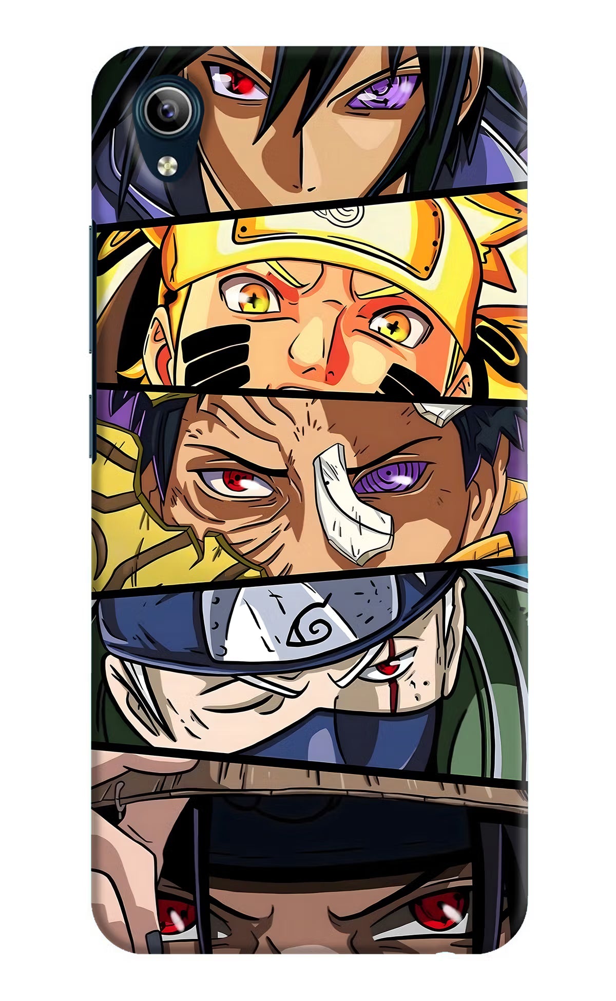 Naruto Character Vivo Y91i/Y1s Hard Case Back Cover by Casekaro
