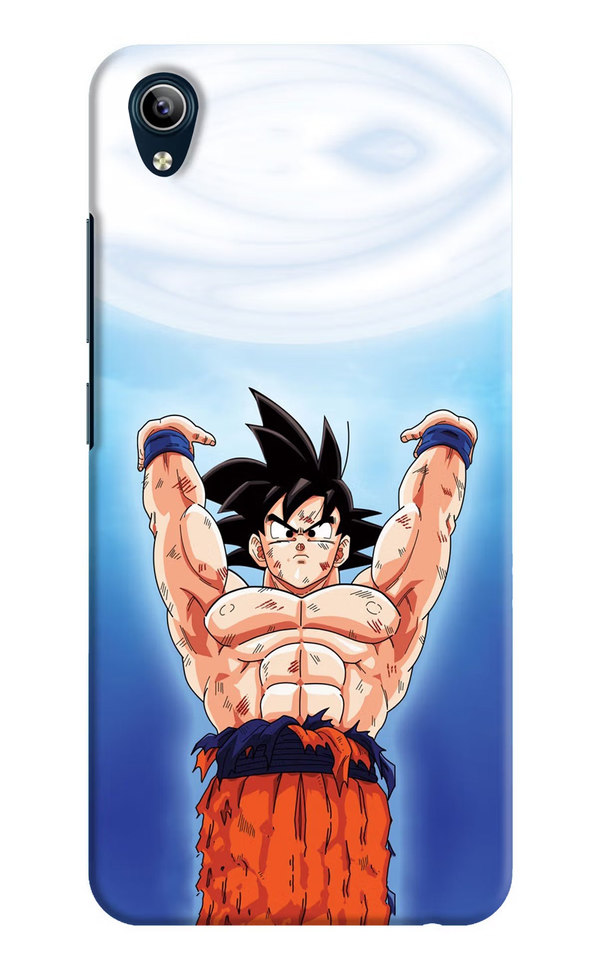 Goku Power Vivo Y91i/Y1s Hard Case Back Cover by Casekaro