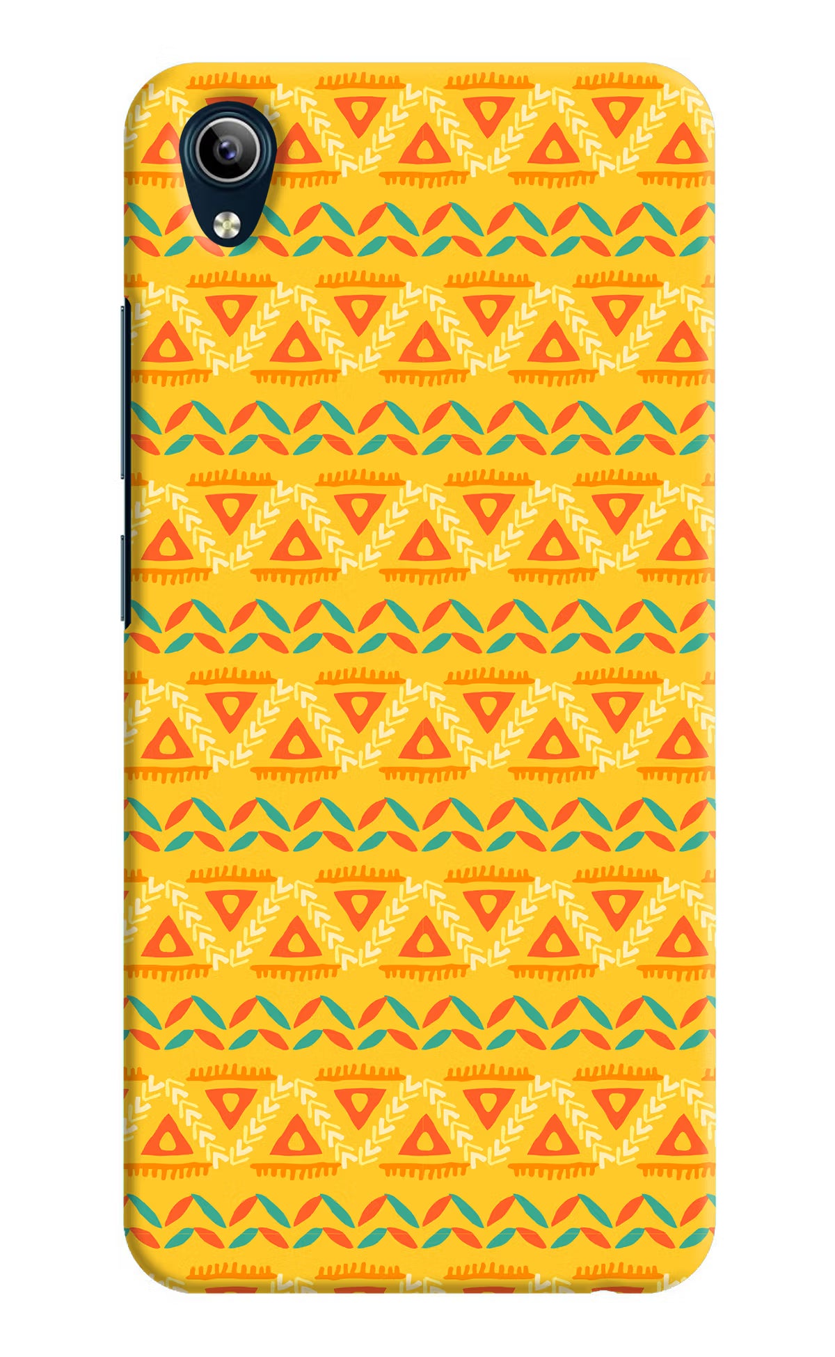 Tribal Pattern Vivo Y91i/Y1s Hard Case Back Cover by Casekaro