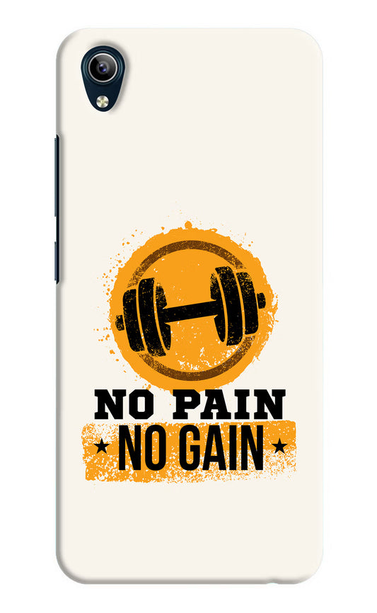 No Pain No Gain Vivo Y91i/Y1s Hard Case Back Cover by Casekaro