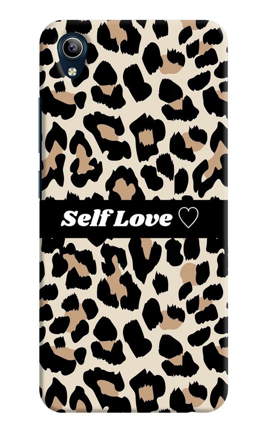 Leopard Print Self Love Vivo Y91i/Y1s Hard Case Back Cover by Casekaro
