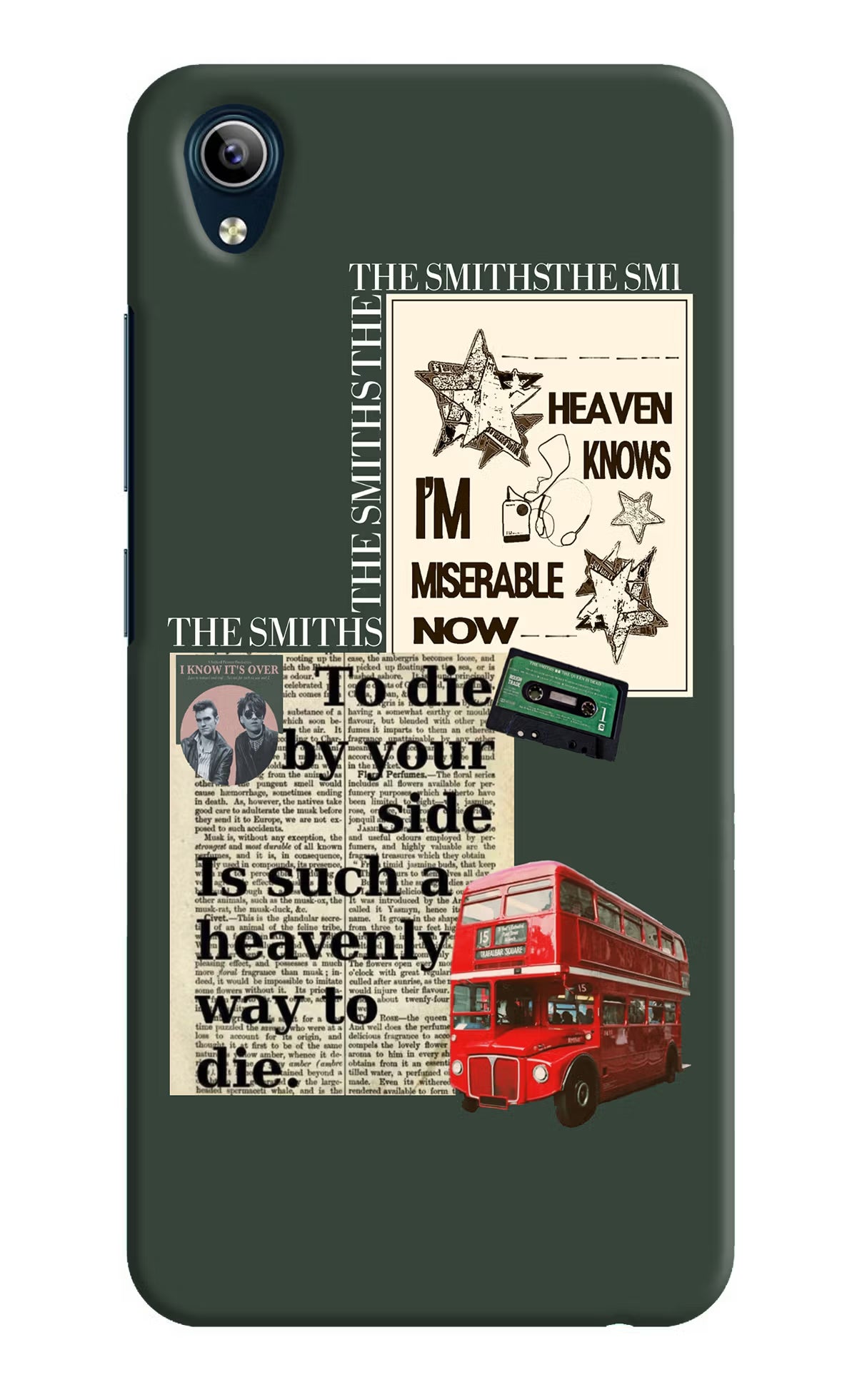 The Smiths Vivo Y91i/Y1s Hard Case Back Cover by Casekaro