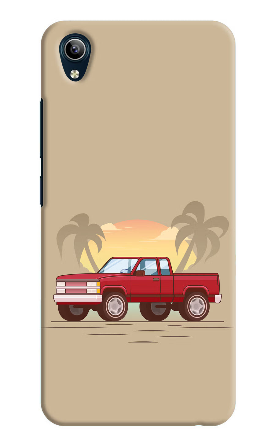Desert Classic Drive Vivo Y91i/Y1s Back Cover, Hard case