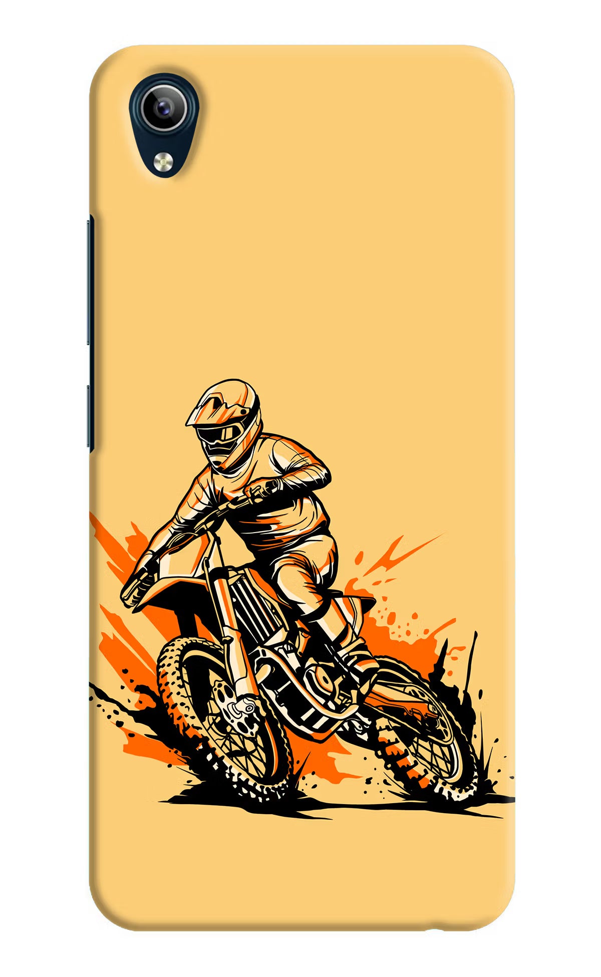 Off-Road Fury Vivo Y91i/Y1s Hard Case Back Cover by Casekaro