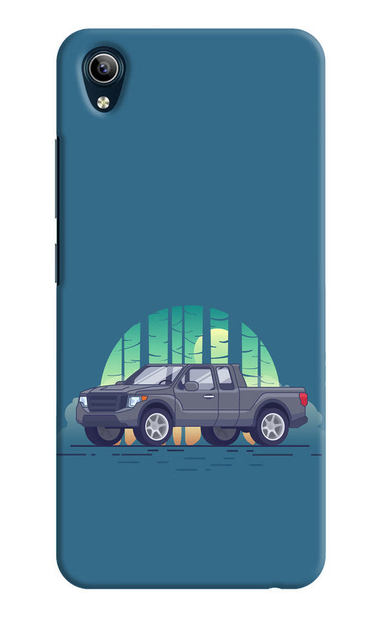 Retro Garage Vibe Vivo Y91i/Y1s Hard Case Back Cover by Casekaro