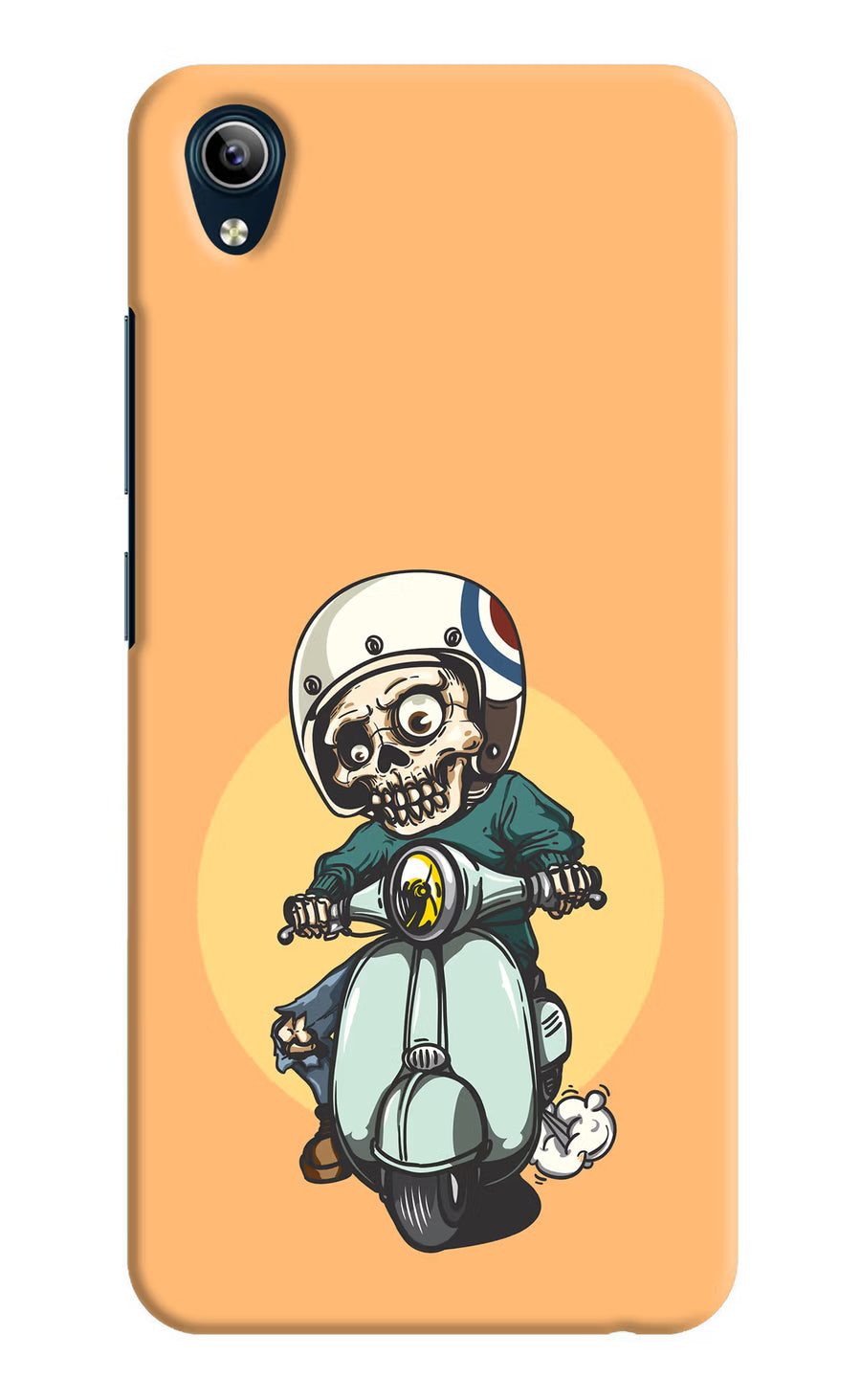 Undead Biker Vivo Y91i/Y1s Back Cover, Hard case