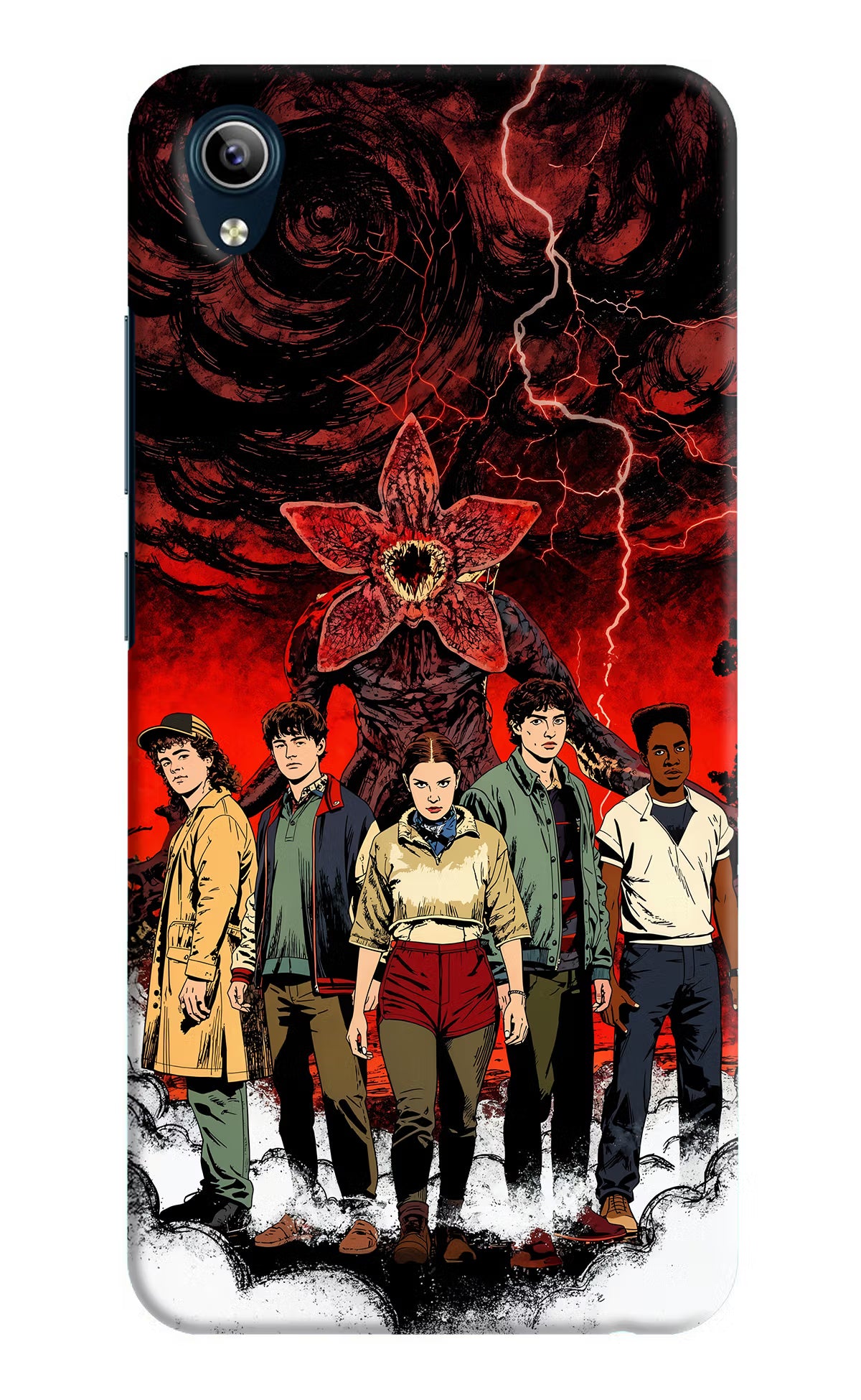 Ordinary Things Characters Vivo Y91i/Y1s Hard Case Back Cover by Casekaro