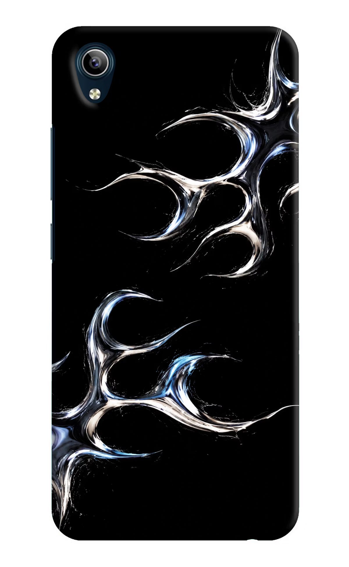 Chrome Tribal Vivo Y91i/Y1s Hard Case Back Cover by Casekaro