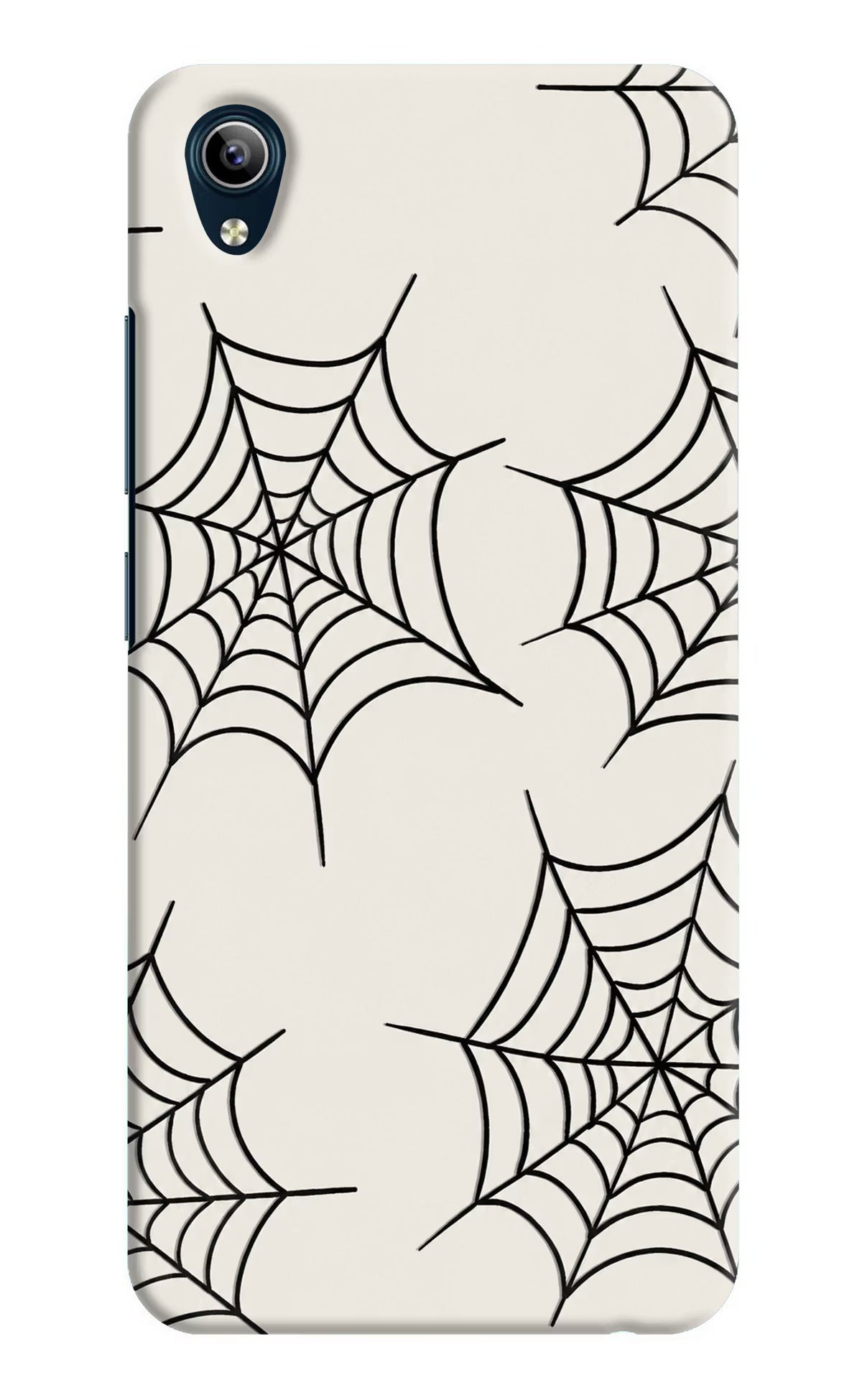 Spider Web Vivo Y91i/Y1s Hard Case Back Cover by Casekaro