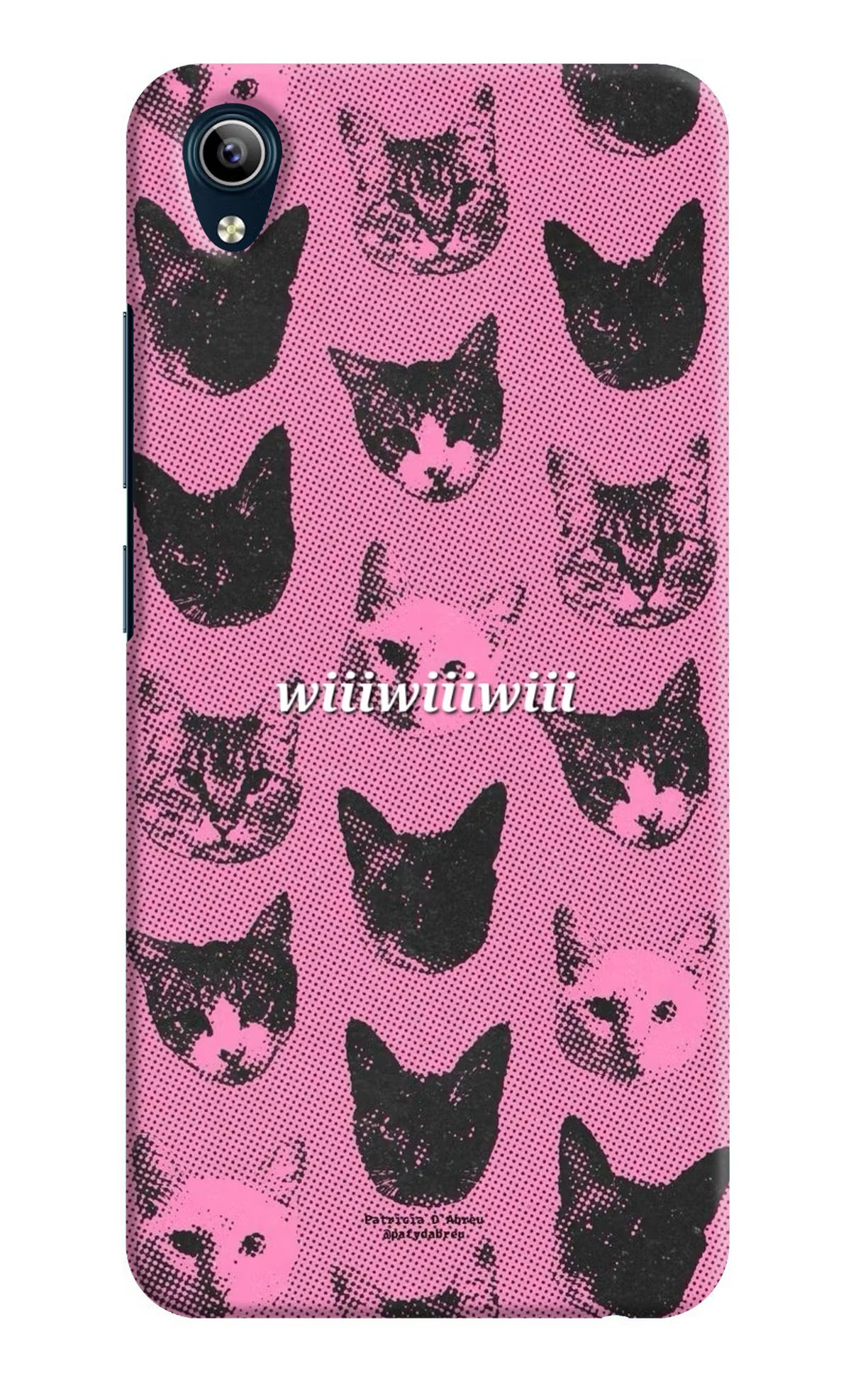 Pink Cats Vivo Y91i/Y1s Back Cover