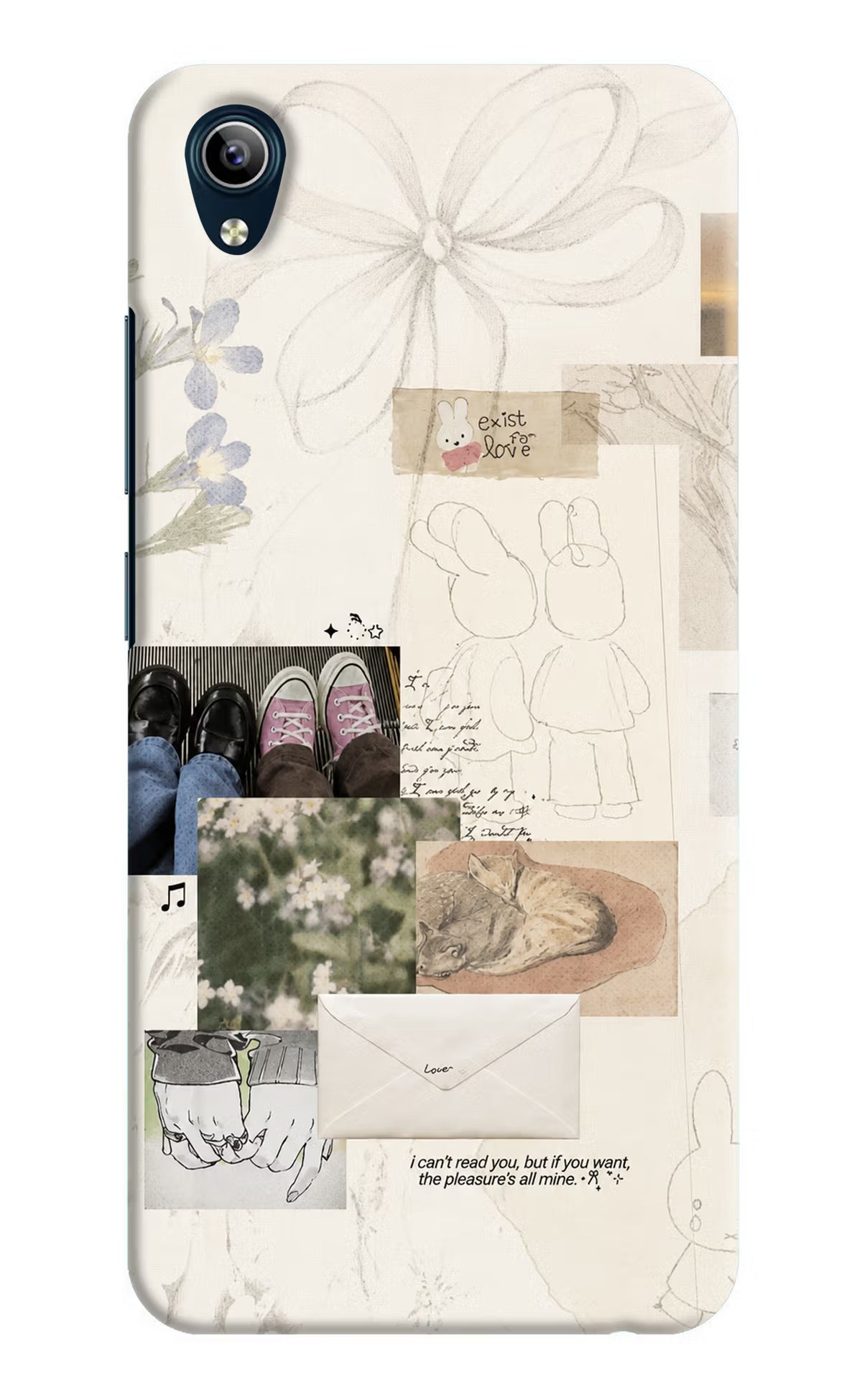 Soft Aesthetic Vivo Y91i/Y1s Back Cover