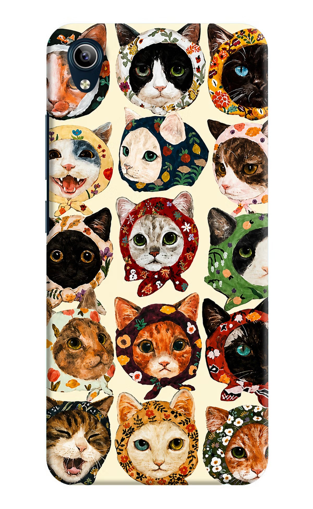 Cool Cat Vivo Y91i/Y1s Back Cover