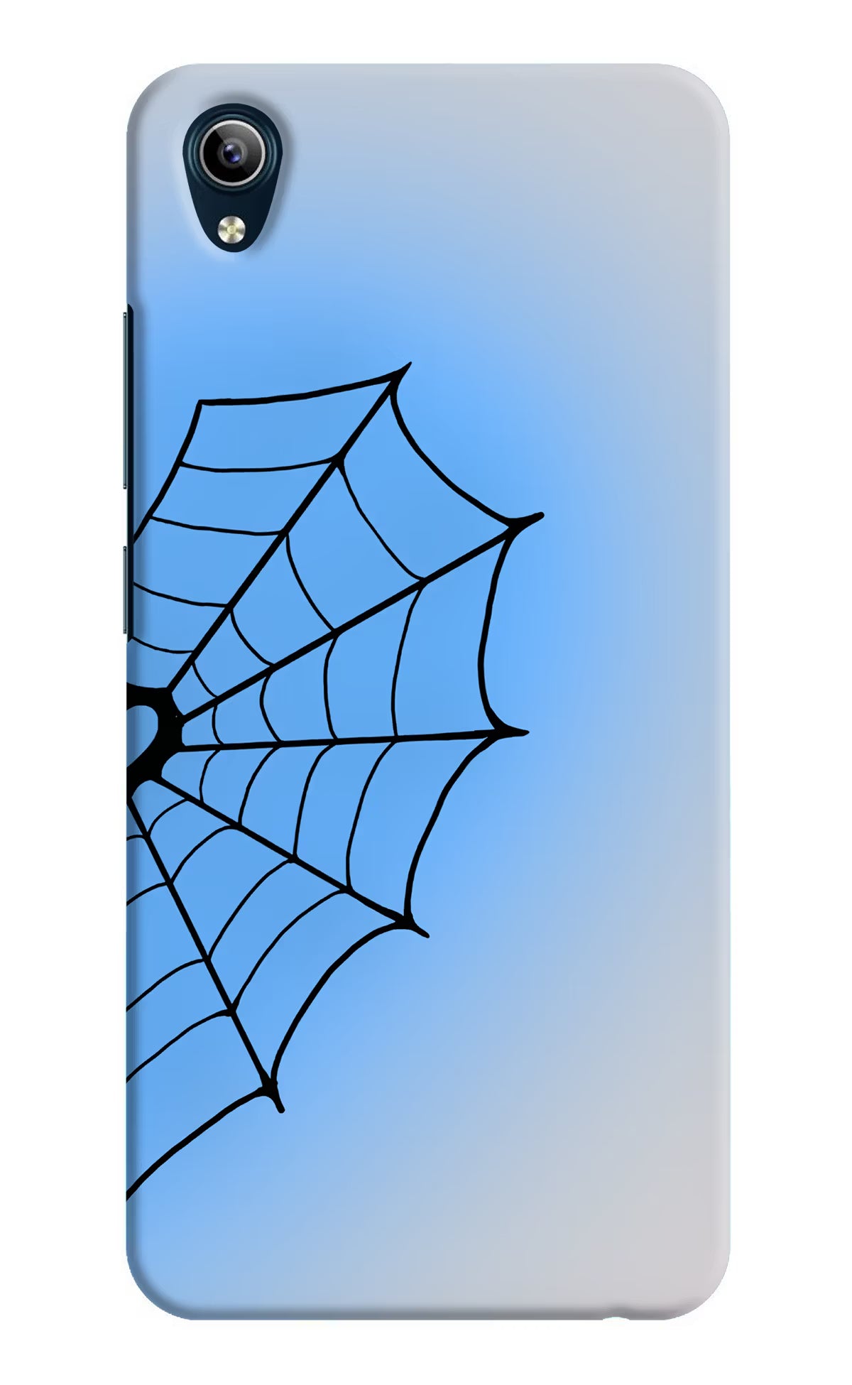 Blue Web Vivo Y91i/Y1s Back Cover