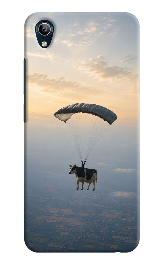 Skydiving Cow Vivo Y91i/Y1s Hard Case Back Cover by Casekaro