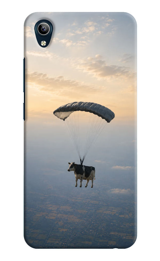 Skydiving Cow Vivo Y91i/Y1s Hard Case Back Cover by Casekaro