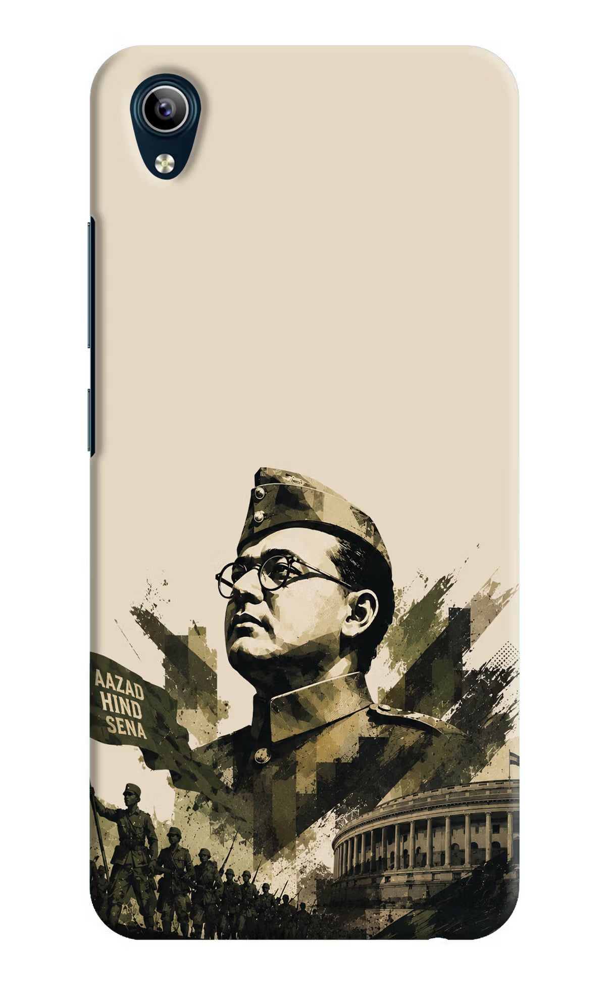 Netaji Rising Vivo Y91i/Y1s Back Cover