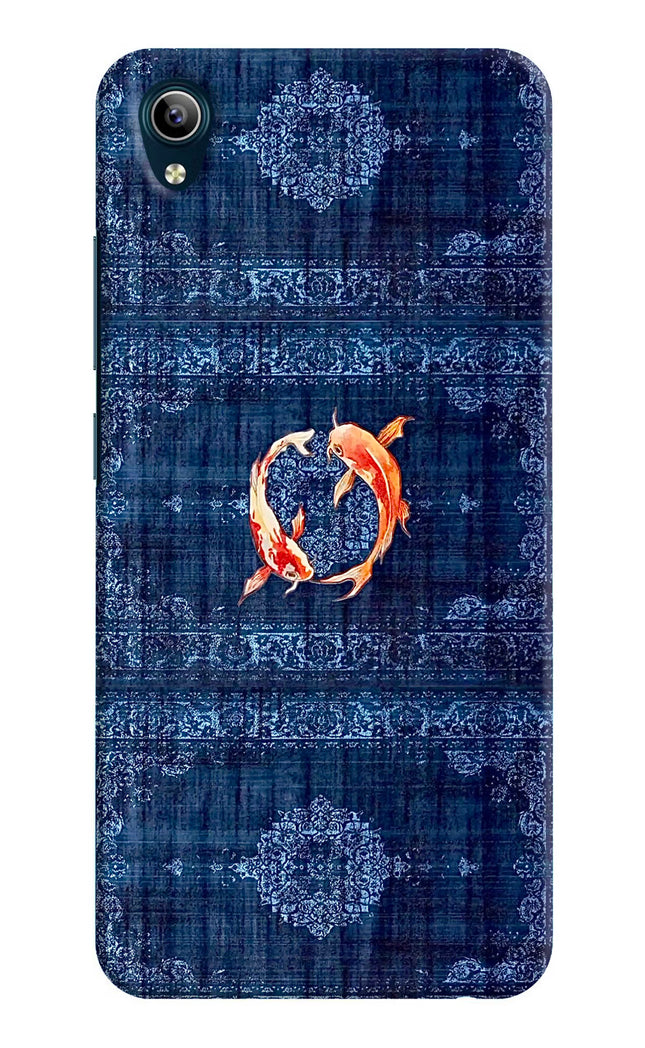 Koi Blue Vivo Y91i/Y1s Hard Case Back Cover by Casekaro