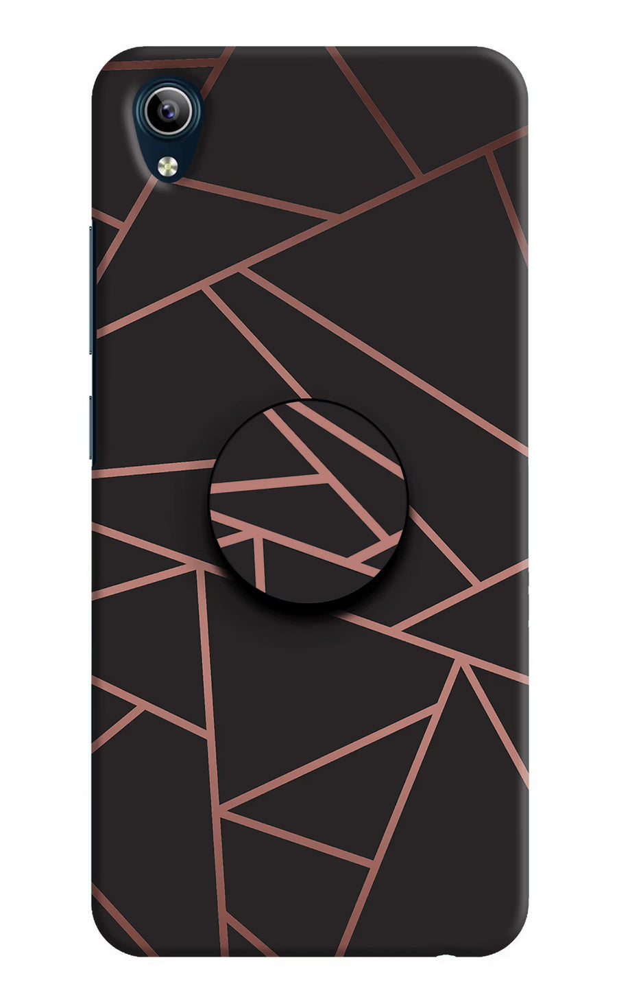 Geometric Pattern Vivo Y91i/Y1s Pop Case, Hard case
