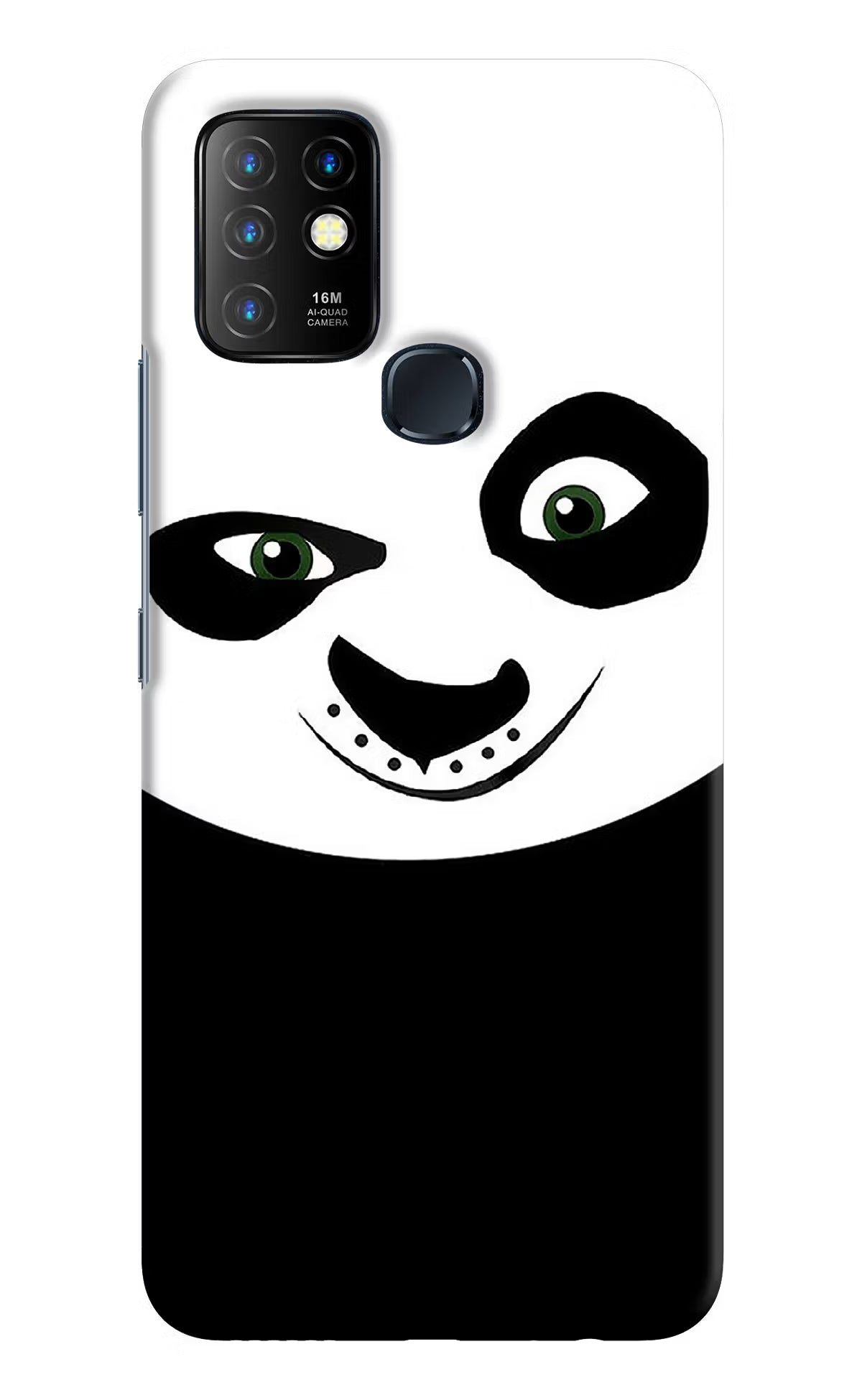 Panda Infinix Hot 10 Hard Case Back Cover by Casekaro