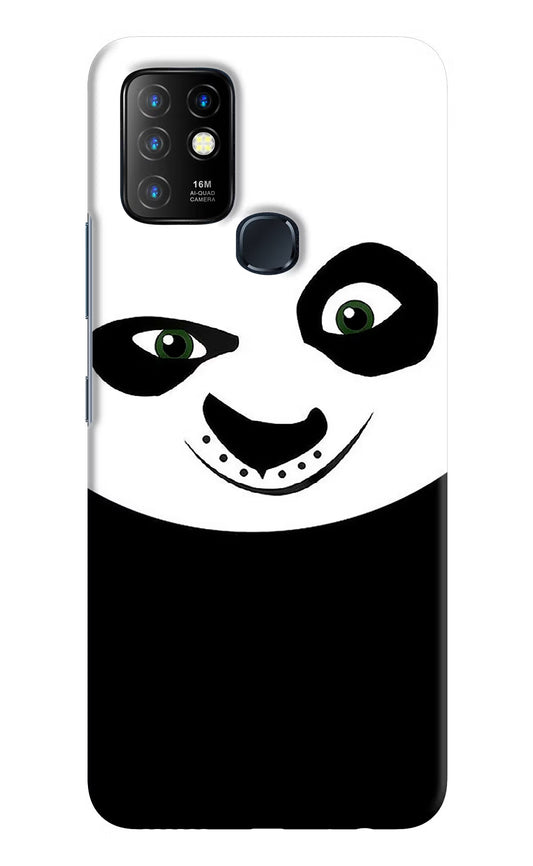Panda Infinix Hot 10 Hard Case Back Cover by Casekaro