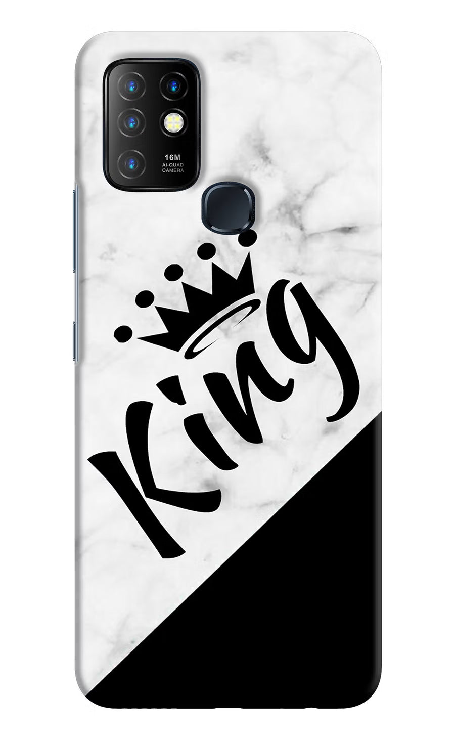 King Infinix Hot 10 Back Cover, Hard case